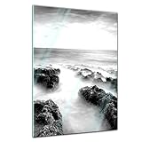 glasbild unterwasser Achtung: Nur extra starke Neodym - Magnete garantieren optimalen Halt von Pins, Infos oder Notizen etc. am Glasboard