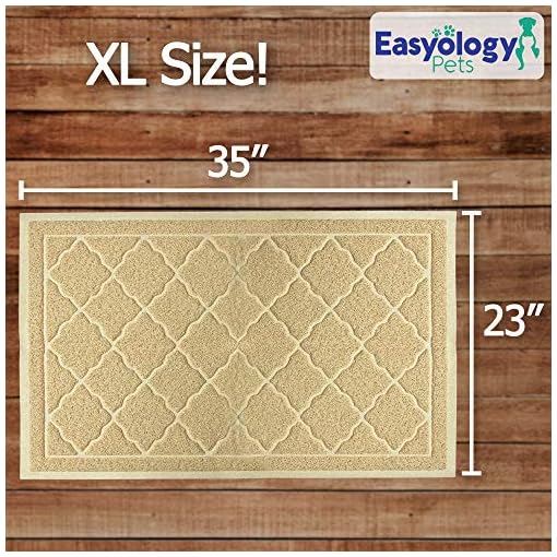 Premium Cat Litter Mat XL super size Best extra large Scatter ricambio tappetini Kitty