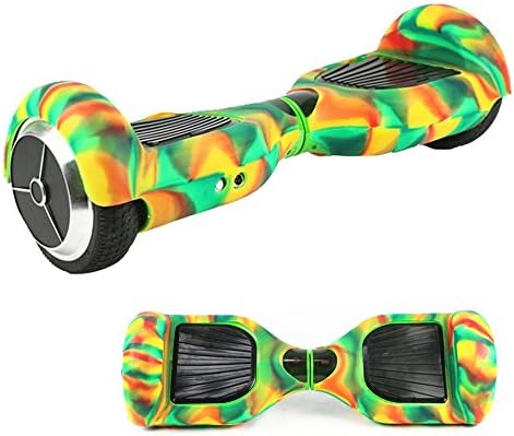 Jansroad Full-Body Silicone Protector Case Cover for 6.5 inch Smart Two Wheels Self Balancing Electric Scooters, Easy Install And Clean (Colorful)