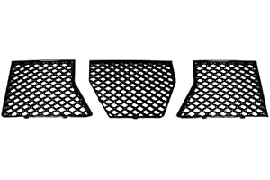 APRILSUNNYZONE 3 Pack Grille Mesh Guard for BMW G87 M2 2023 2025, Constructed of ABS for Improved Airflow and Vehicle Style