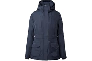 HORZE Damen Reitjacke Jadine, leichte Winterreitjacke wasserdicht und atmungsaktiv