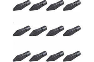 ANCLLO 12pcs gomma morbida pratica tiro con l'arco freccia colla sulla freccia bersaglio punte per tiro con l'arco