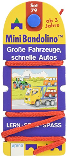 Mini Bandolino Set 79. Große Fahrzeuge, schnelle Autos
