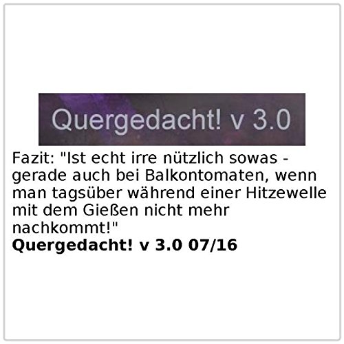 Royal Gardineer Topfpflanzen-Bewässerungs-System mit Tonspitze und Schlauch, 5er-Set - 6