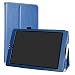 Produktbild LiuShan Medion Lifetab P9701 P9702 Hülle, Folding PU Leder Tasche Hülle Case mit Ständer für 9.7" Medion Lifetab P9701 P9702 Android Tablet,Blau