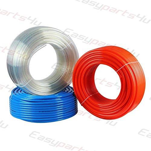 Pneumatik Polyurethan PUN Schlauch 5 meter Außen 6mm x Innen 4mm Blau Flexibel Druckluftschlauch Luft Treibstoff Öl - 2