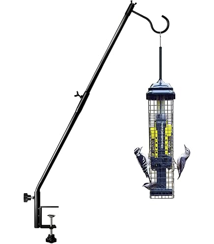Finderomend Deckhaken-Set – 2 Stück, Ausziehbar Bis 81 Cm, Für Vogelfutterspender & Dekoration