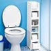 Produktbild genialo WC-Papier-Regal, modernes Badezimmer WC Regal für Toilettenpapier ohne Bohren | im praktischen Magazin unsichtbar bis zu 8 Rollen aufbewahren