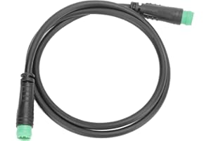 RITOEASYSPORTS Przedłużacz Wyświetlacza Roweru Elektrycznego, Wodoodporne 5-pinowe Złącze Wyświetlacza Elektryczny Przedłużacz Komputera Rowerowego do Bafang