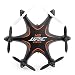 Produktbild 3D Flip Rollover RC Aircraft Drone, megadream jjrc-h18 Nano 6 Axis Gyro 360 Grad drehbar Flips Quadcopter Spielzeug RTF 4 CH Headless Modus Quad Copter mit 2,4 GHz Kabellose Fernbedienung & LED-Licht für Night Flying