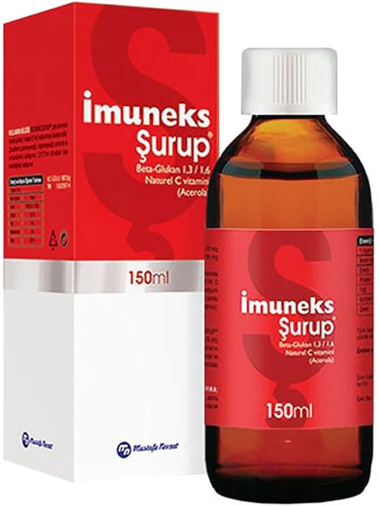 Imuneks Şurup 150 mL AROMASIZ Renkli