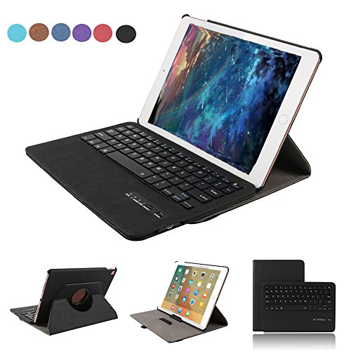 Funda Tablet para Samsung Galaxy Tab A 10.1, Dingrich Funda Teclado Bluetooth Inalámbrico Removible para Tab A T580/T585