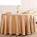 Produktbild Tisch Tischdecke Tuchgewebe,Tischdecke Nähen Einfache Und Moderne Tischdecke,Tischdecke Braun Bankett Tischdecke-A Diameter:340cm(134inch)