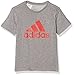Produktbild adidas Jungen Essentials Logo T-Shirt, Core Heather/Vivid Red, 152