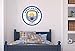 Produktbild Beautiful Game Manchester City Offizielles Wappen Set –, MCFC Wandtattoo, Aufkleber, Fußball, Vinyl (60), Poster-Print