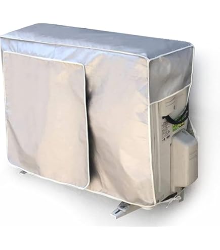 Copertura Per Condizionatore Esterno - Impermeabile, Antipolvere, Anti-UV, Per Esterno, Misura Grande (96x68x38 Cm) - Foto 4