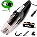 Price comparison product image Car Vacuum Cleaner, CLY Wet Dry Portable Handheld Vacuum Cleaner, Car Hoover with TWO HEAP Filter, DC 12V 4KPa 16.4ft (5m) Power Cord with Carry Bag Auto Vacuum Cleaner