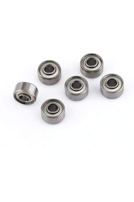 5 Cuscinetti A Sfera 626-ZZ 6x19x6mm - Doppia Schermatura Metallo Per Skateboard E Modellismo - Foto 12