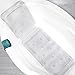 Produktbild JinSu Ganzkörper Spa BadeKissenmatte, 3D Air Mesh Badewannenkissen Matratze, Gestepptes Luft-Badbett mit Rutschfesten Saugnäpfen, Bad-Zubehör (125 * 36CM)