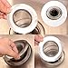 Produktbild Wokee Abflusssieb, 11 cm Edelstahl Küchen Spüle Dusche Badewanne Abfluss Spüle Filter Sieb, Neue Home Kitchen Sink Drain Sieb Edelstahl Mesh Korb Sieb 1 Stück/Sätze Abfluss Sieb