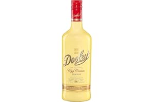 ‎DOOLEY'S Dooley's | Premium Eierlikör | Egg Cream Liqueur Sahne | 1 x 700ml | Vielfach prämierte Cream-Liqueur-Qualität