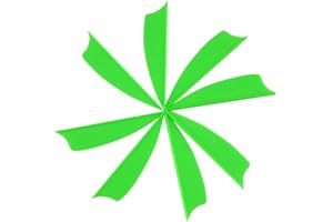 SHARROW 100pcs Plastic Arrow Vane 1.75" 2" 2.5" 3" Fletching Arrow Feathers TPU Fletches for DIY Arrow Archery