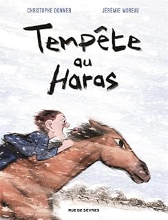 jaquette livre Tempête au haras
