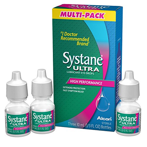 Alcon Systane Ultra 3 X 10 ml (0,33 fl oz) botellas