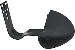 Ronyme Passenger Back Rest Cushion Passenger Backrest Replacement Ergonomic Design Universal for Motorbikes Motorcycle Sissy Bar