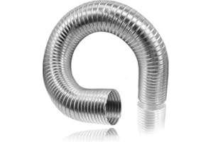 DOSPEL Tuyau flexible en aluminium, Aluminium, 80 mm