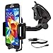 Price comparison product image mobilefox® Car SET 360° Phone Holder Vacuum Cup + Mirco-USB Charging Cable for Samsung Galaxy S7 S6 Edge S5 Neo mini A3 A5 J1 J3 J5 J7