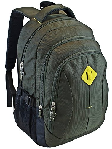 Preisvergleich Produktbild Rucksack Schulrucksack Sporttasche Freizeitrucksack Wanderrucksack Reiserucksack Tasche Laptop atmungsaktiv Radfahren Fahrrad Bike (Schwarz) (Grün)