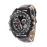 EFISH Surveillance Spion versteckte Kamera Uhr Mini Camcorder Full HD 1920 * 1080 P IR Nachtsicht Armbanduhr DVR Sprachaufzeichnung Uhren 16 GB
