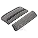 Harness Seat belt Strap Covers padded UNIVERSAL - 2 piece SET (Soft P grey)
