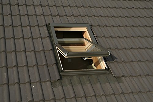 Preisvergleich Produktbild Oman Dachfenster EN mit Eindeckrahmen 78 x 98 (Holz)