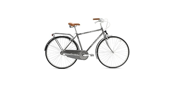 VERTEK Bicicletta Coffee da Uomo 28'' 1 Velocita' Antracite con Portapacchi  (City) / Bicycle Coffee for Man 28'' 1 Speed Anthracite with Luggage Rack  (City) : Amazon.it: Sport e tempo libero