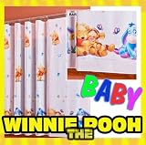 Gardine WINNIE POOH BABY 1 Teil 179B x 160L Kinderzimmer Vorhang DISNEY