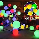 ❤ Multi Modi zu wählen: Die lichterkette verfügt über 8 unterschiedliche modi, von Dauerleuchten bis hin zu hektischem blinken. Es gibt insgesamt 8 verschiedene Beleuchtungsmodi, die Sie je nach Ihren Anforderungen auswählen können: Immer ein, Blinken, Blitzschnell, Langsamer Blitz, Wellenblitz, Romantischer Blitz, Halber Blitz, Glitter.