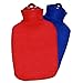 Produktbild Hugo Frosch Wärmflaschen-Set: 2 x Klassik 1,8 Ltr. mit Fleecebezug rot + blau