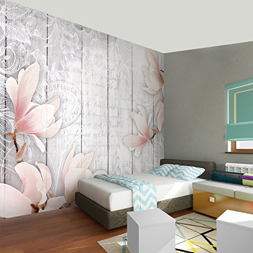 Fototapete Blumen 396 x 280 cm – Vliestapete – Wandtapete – Vlies Phototapete – Wand – Wandbilder XXL – !!! 100% MADE IN GERMANY !!! Runa Tapete 9117012c - 4