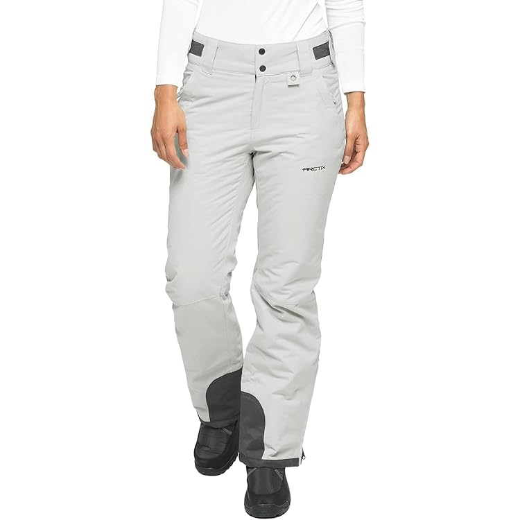 HOUZONIY Skibroek voor dames, thermische snowboardbroek, outdoorbroek voor dames, verstelbare taille, met afneembare bretels, skikleding, lichtblauw, XXL HOUZONIY Skibroek voor dames, thermische snowboardbroek, outdoorbroek voor dames, verstelbare taille, met afneembare bretels, skikleding, lichtblauw, XXL