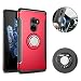 Produktbild Schutzhülle Xiaomi Mi Mix 2 Hülle, SpiritSun TPU HandyHülle Cover Ring Holder Standplatz Auto Finger Halter 360°Rotation Tasche mit Magnetic Car Mount Case Für Xiaomi Mi Mix 2 (5.99")-rot