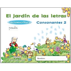 El jardín de las letras. Consonantes 2. Educación Infantil. (Educación Infantil Algaida. Lectoescritura) - 9788498775747