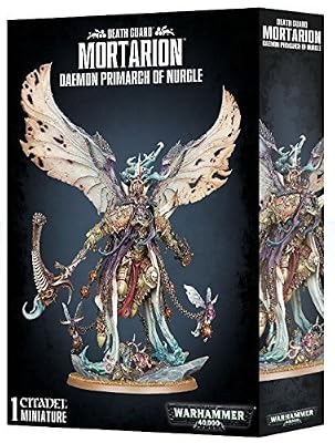Games Workshop Jeux Atelier 99120102072 Death Guard Mortarion : Daemon Primarque de Nurgle Jeu