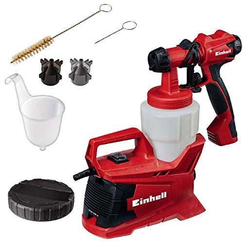 Einhell Elektrisches Farbsprühsystem TC-SY 600 S (600 W, Behältervolumen 800 mL, Halb-Stationär, abnehmbarer Sprühkopf, Softgriff) - 2
