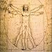 Produktbild Tapeten Wandbild Wandaufkleberwandbild Da Vinci Vitruvian Man Wallpaper Wandbild 3D Wallpaper Für Wände Tv Hintergrund, 250 * 175Cm