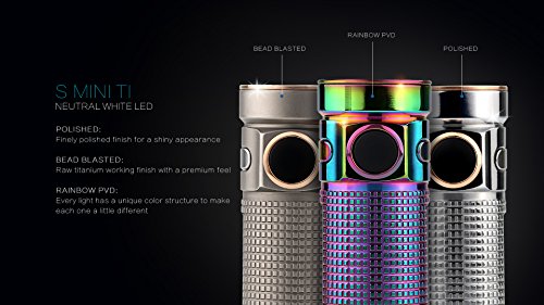 Olight® S mini Baton Taschenlampe Cree XM-L2 LED max. 550 Lumen mit 16340 CR123A 1600mAh Batterie – Globale Limited Sonderedition - 4