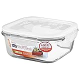 Lock & Lock LLG214A Frischhaltebox Boroseal, quadratisch 500...