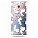 Produktbild KSHOP kompatibel mit Hülle für Samsung Galaxy J4 Plus/j4+ Transparent TPU Silikon Weich Full Cover+Panzerglas Case Handy-Tasche Schale Handy-Hülle - Alpaca
