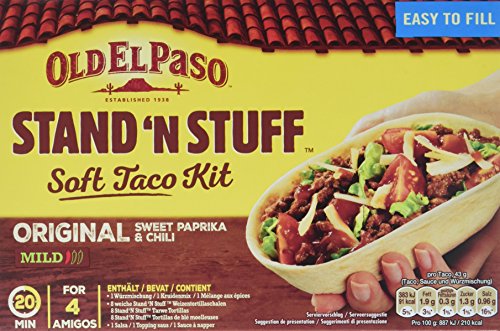 Preisvergleich Produktbild Old El Paso Stand n Stuff Soft Taco Kit, 345 g